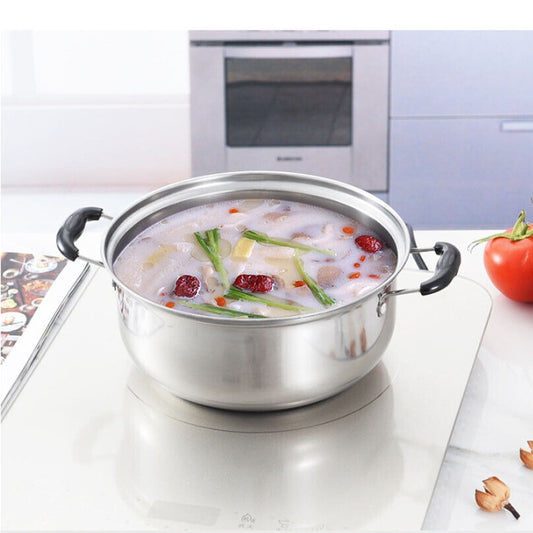 5 Pcs Stainless Steel Induction Saucepan Set