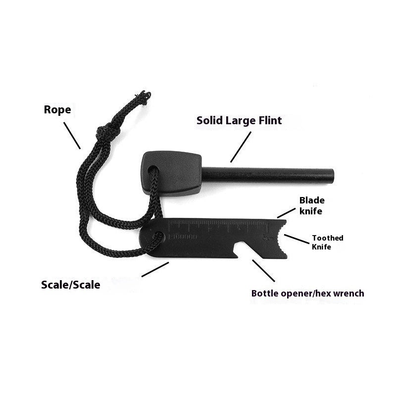 Stainless Steel Flint Fire Scraper