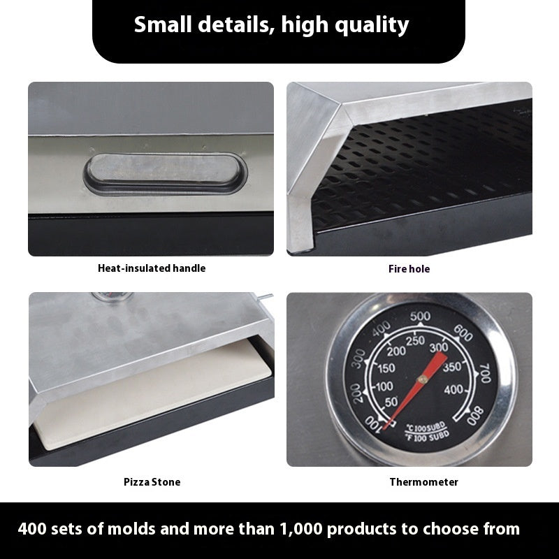 Stainless Steel Portable Pizza Oven