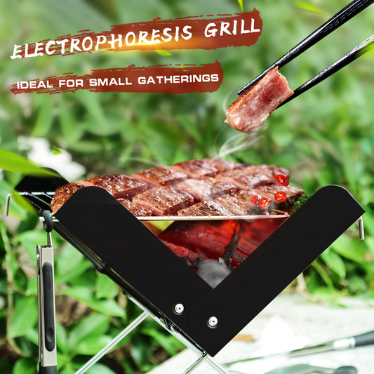 Stainless Steel Portable Folding BBQ Grill