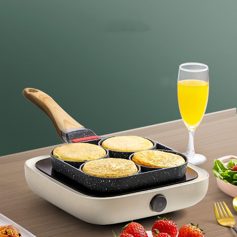 Non-Stick 4 Hole Fried Egg Dumpling Pot