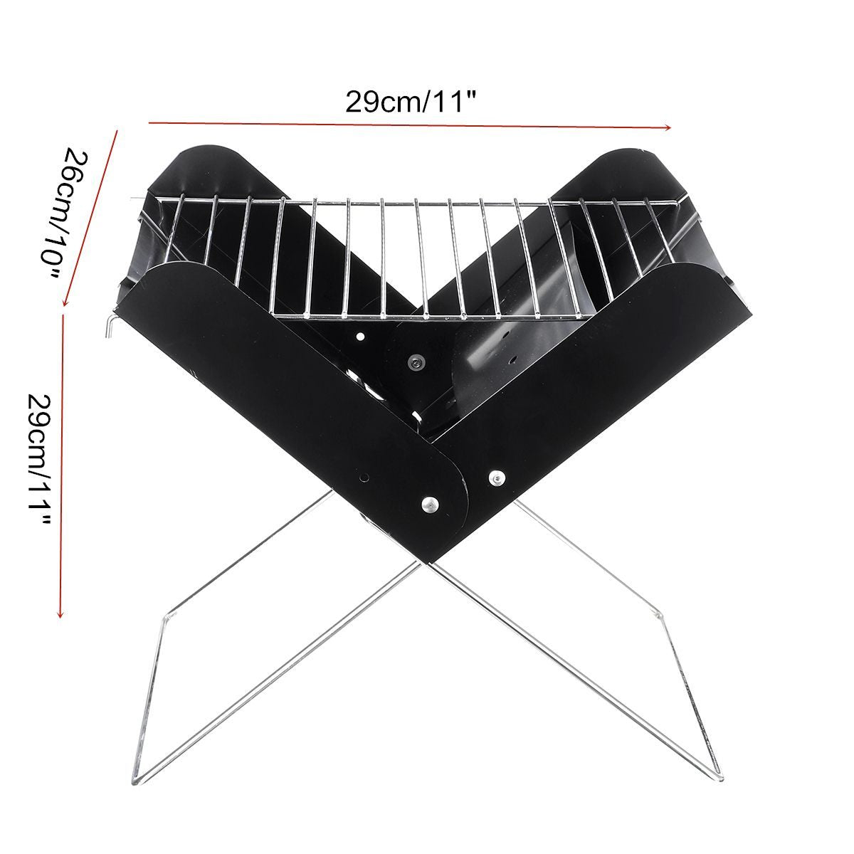 Stainless Steel Portable Folding BBQ Grill