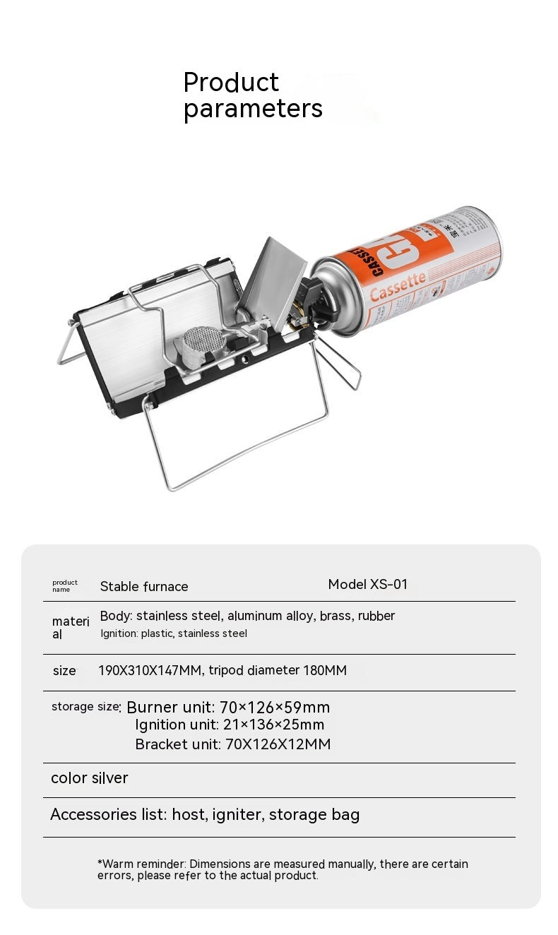 Outdoor Portable Folding Gas Stove