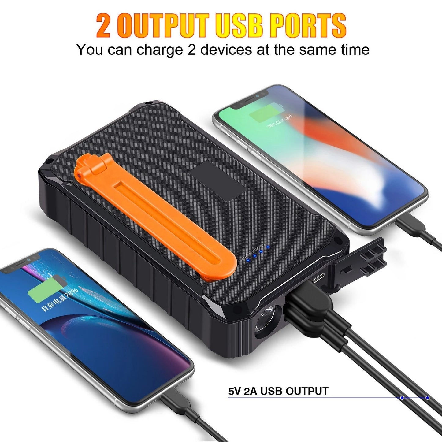 Portable Hand Solar Mobile Power Bank